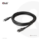 Καλώδιο USB Club 3D CAC-1529 USB Gen1 Type-C 5Gbps 60W(20V/3A) 4K60Hz M/F 2m