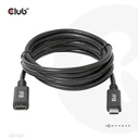 Καλώδιο USB Club 3D CAC-1529 USB Gen1 Type-C 5Gbps 60W(20V/3A) 4K60Hz M/F 2m