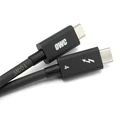 Καλώδιο USB OWC OWCCBLTB4C2.0M Thunderbolt 2 m 40 Gbit/s Black