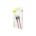 Καλώδιο USB Baseus Cafule 2 m USB 2.0 USB A USB-C Red