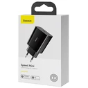 Φορτιστής Πρίζας Baseus Speed Mini Black Indoor
