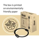 Καλώδιο USB Club 3D USB Gen2 Type C Video 4K60Hz, Data 10Gbps and 100W Charging 1Meter M/F
