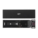 Θήκη για Σκληρό Δίσκο M.2 Silicon Power PD60 USB-C NVMe SSD (SP000HSPSDPD60CK) Black