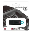 USB Flash 64GB Kingston Technology DataTraveler Exodia Type-A 3.2 Gen 1 (3.1 Gen 1) Black