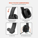Multimedia Headsets Audiocore 74452 Noise Reuction Microphone Call CenterGoogle Siri Office Wireless