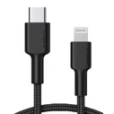 Καλώδιο Lightning Aukey CB-CL02 Quick Charge USB C-Lightning 1.2m Black