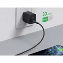 Καλώδιο Lightning Aukey CB-CL02 Quick Charge USB C-Lightning 1.2m Black