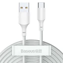 Καλώδιo USB Baseus TZCATZJ-02 1.5 m USB A USB-C White