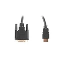 Καλώδιο HDMI Lanberg CA-HDDV-20CU-0018-BK 1.8 m Type A (Standard) DVI-D Black