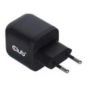 Φορτιστής Πρίζας Club 3D Travel PPS 45W GAN technology, Dual port USB Type-C, Power Delivery(PD) 3.0 Support Black