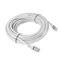 Καλώδιο Δικτύου Patchcord UTP Lanberg PCU6-10CC-1000-S (RJ45 - RJ45 ; 10m; U/UTP; 6; gray color)