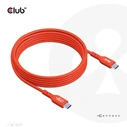 Καλώδιο USB Club 3D USB2 Type-C Bi-Directional Cable, Data 480Mb,PD 240W(48V/5A) EPR M/M 2m
