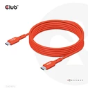 Καλώδιο USB Club 3D USB2 Type-C Bi-Directional Cable, Data 480Mb,PD 240W(48V/5A) EPR M/M 2m