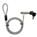 Κλειδαριά Laptop Techly 107289 cable lock Silver 1.8 m