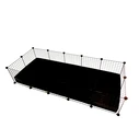 Κλουβί Τρωκτικών C&C modular 5x2 pig rabbit hedgehog black 180 x 75 x 37 cm