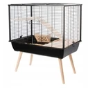 Κλουβί Τρωκτικών Zolux Neo Muki Large Rodents H58, black