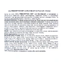 Ξηρά Τροφή Γάτας Hill's PRESCRIPTION DIET Multi-Benefit Feline w/d Chicken 3 kg