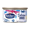 Υγρή Τροφή Γάτας Butcher's CLASSIC DELICIOUS DINNERS Mousse Tuna and marine fish 85 g