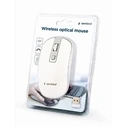 Ποντίκι Ασύρματο Gembird MUSW-4B-06-WS Ambidextrous RF Optical 1600 DPI