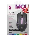 Ποντίκι Gaming Ενσύρματο Defender FLASH MB-600L OPTIC LED 1200dpi 4P