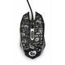Ποντίκι Gaming Ενσύρματο Gembird MUS-6B-GRAFIX-01 6-button optical LED 3600 DPI, black