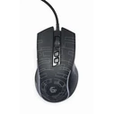 Ποντίκι Ενσύρματο Gembird MUSG-RGB-01 USB LED gaming 3600 DPI, black