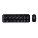 Σετ Πληκτρολόγιο Και Ποντίκι Ασύρματο Logitech G MK220 RF US International Black