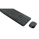 Σετ Πληκτρολόγιο Και Ποντίκι Ασύρματο Logitech MK235 USB US International Grey