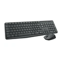 Σετ Πληκτρολόγιο Και Ποντίκι Ασύρματο Logitech MK235 USB US International Grey