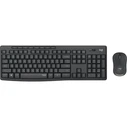 Σετ Πληκτρολόγιο Και Ποντίκι Ασύρματο Logitech MK295 Silent USB German Graphite