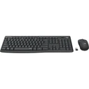 Σετ Πληκτρολόγιο Και Ποντίκι Ασύρματο Logitech MK295 Silent USB German Graphite