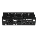 Εξωτερική Επαγγελματική Κάρτα Ήχου M-Audio M-Track Duo USB Crystal preamplifier 16 bit 48 kHz Black