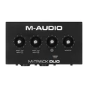 Εξωτερική Επαγγελματική Κάρτα Ήχου M-Audio M-Track Duo USB Crystal preamplifier 16 bit 48 kHz Black