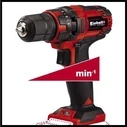 Δραπανοκατσάβιδο Einhell AKU TC-CD 18/35 Li-Solo Black, Red