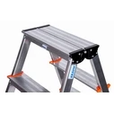 Σκαλοσκαμπό Αλουμινίου Krause Dopplo double-sided step ladder silver