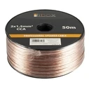 Καλώδιο Ηχείου Libox 2x1,50mm LB0008-50 audio 50 m Transparent