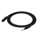 Καλώδιο Ήχου SSQ JSXM10 SS-1462 Jack Stereo - XLR 3-pin Male 10 m Black