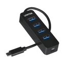 USB Hub Unitek USB-C 4XUSB-A 3.1, ACTIVE, 10 WATT,H1117B