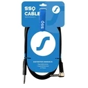 Καλώδιο Ήχου SSQ JMPJMK4 SS-1469 Mono - Jack Mono (90 degree angle) 4 m Black