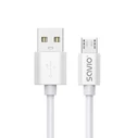 Καλώδιo USB Savio 3 m 2.0, A - Micro White CL-167
