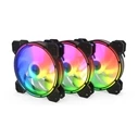 Case Fan 12cm Krux LUNAR 120 ARGB 3X120KIT
