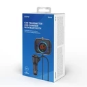FM Transmitter Savio Bluetooth 5.0, QC/PD 3.0 charger, ENC, AUX OUT, micro SD, TR-14, black