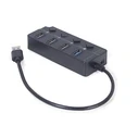 USB Hub Gembird UHB-U3P1U2P3P-01 4-port (1 x USB 3.1 + 3 x USB 2.0)