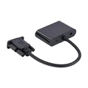 Αντάπτορας HDMI Gembird A-VGA-02 0.15 m + VGA (D-Sub) VGA (D-Sub) Black