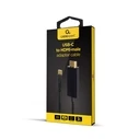 Καλώδιο HDMI Gembird A-CM-HDMIM-01 USB-C male to HDMI-male 4K 30Hz, 2m, black