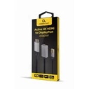 Αντάπτορας USB Cablexpert A-HDMIM-DPF-02 0.1 m HDMI Type A (Standard) DisplayPort Black