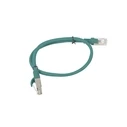 Καλώδιο Δικτύου Lanberg PCU5-10CC-0050-G Green 0.5 m Cat5e U/UTP (UTP)