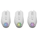 Ποντίκι Ασύρματο Defender GM-514 GLORY OPTIC RF RGB 3200dpi 7P WHITE
