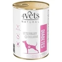 Υγρή Τροφή Σκύλων 4vets Natural Diabetes Dog 400 g
