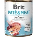 Υγρή Τροφή Σκύλων Brit Pate & Meat with Salmon - 800g